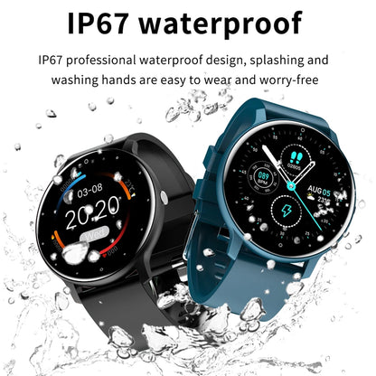 LIGE 2023 Smart watch Ladies Full touch Screen Sports Fitness watch IP67 waterproof Bluetooth For Android iOS Smart watch Female