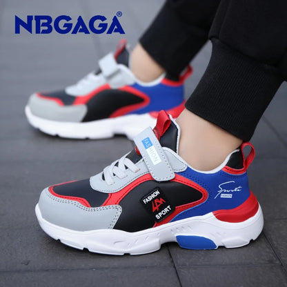 Children Sneaker Boys Shoes Leather Flat Kids Shoes for Girl Lightweight Sports Running Tennis Boy Sneaker Walking Outdoor