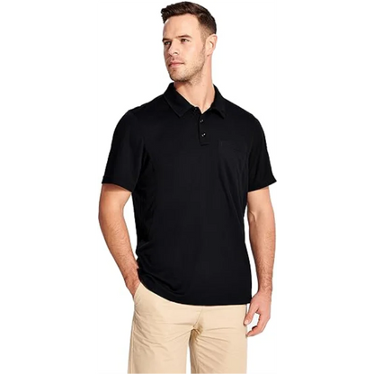 Summer Shirt New Fashionable Men's Cool And Breathable Short Sleeved Polo Shirt Top Casual Company Group Clothing Large Size